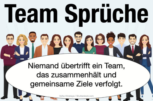 Team Sprüche: 90 inspirierende und motivierende Sprüche