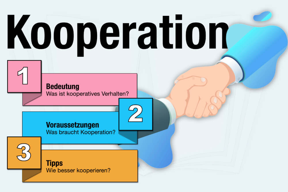 Kooperation Definition Bedeutung Beispiel Voraussetzungen Regeln