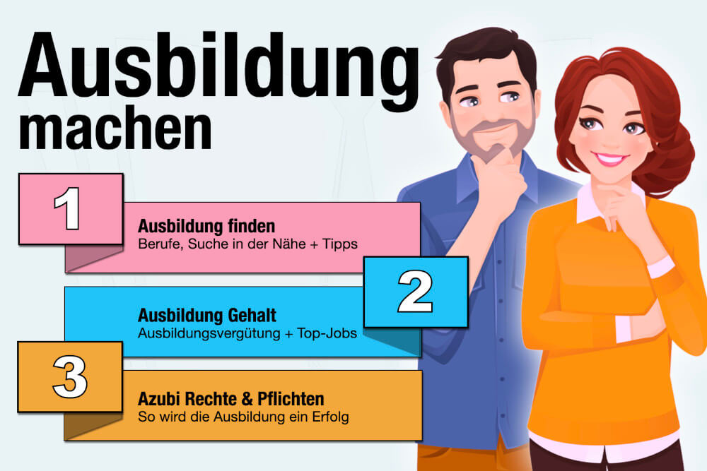 Ausbildung Machen Suchen Finden Gehalt Berufe Rechte Pflichten Tipps