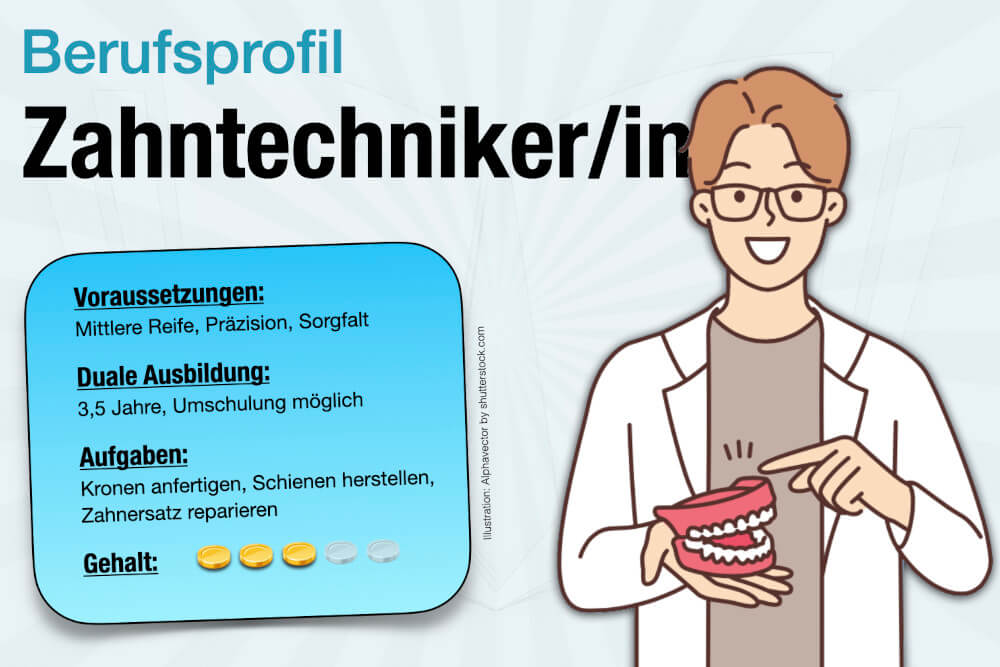 Beruf Zahntechniker Ausbildung Gehalt Jobs Aufgaben Karriere