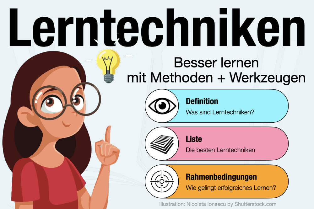 Lerntechniken Schueler Erwachsene Beispiele Liste Methoden Strategien Tipps Besser Lernen
