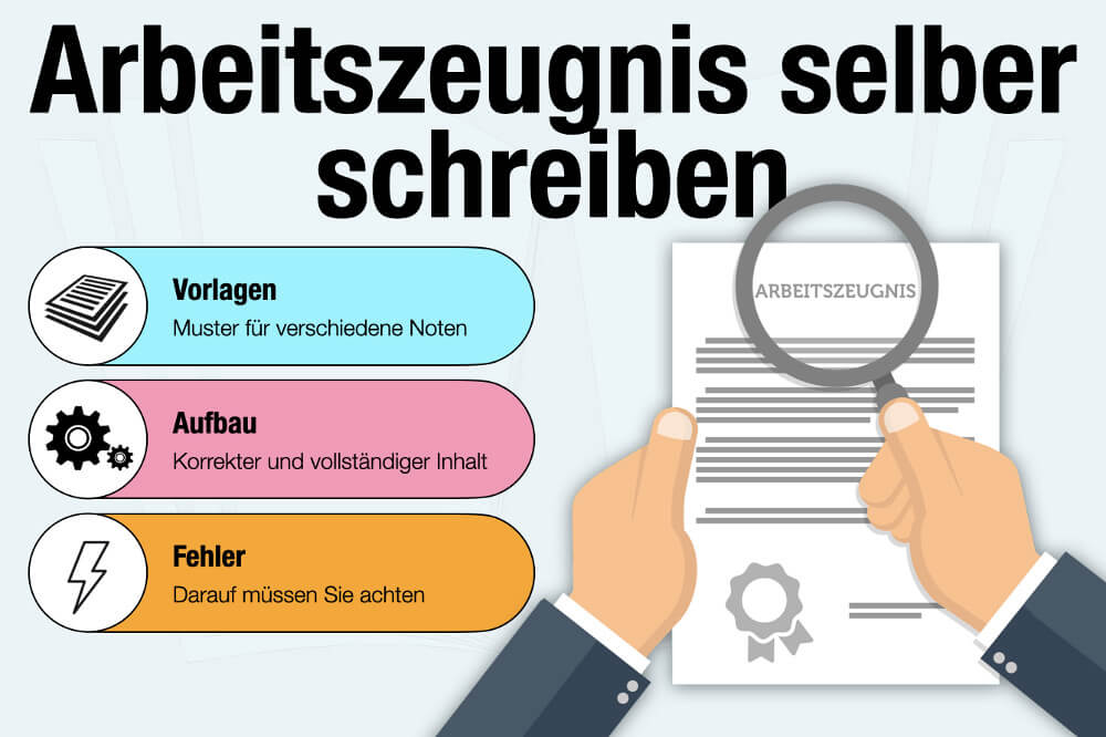 Arbeitszeugnis Selber Schreiben Vorlage Generator Kostenlos Aufbau Inhalt Noten Aufbau Zeugnis Selbst Formulieren
