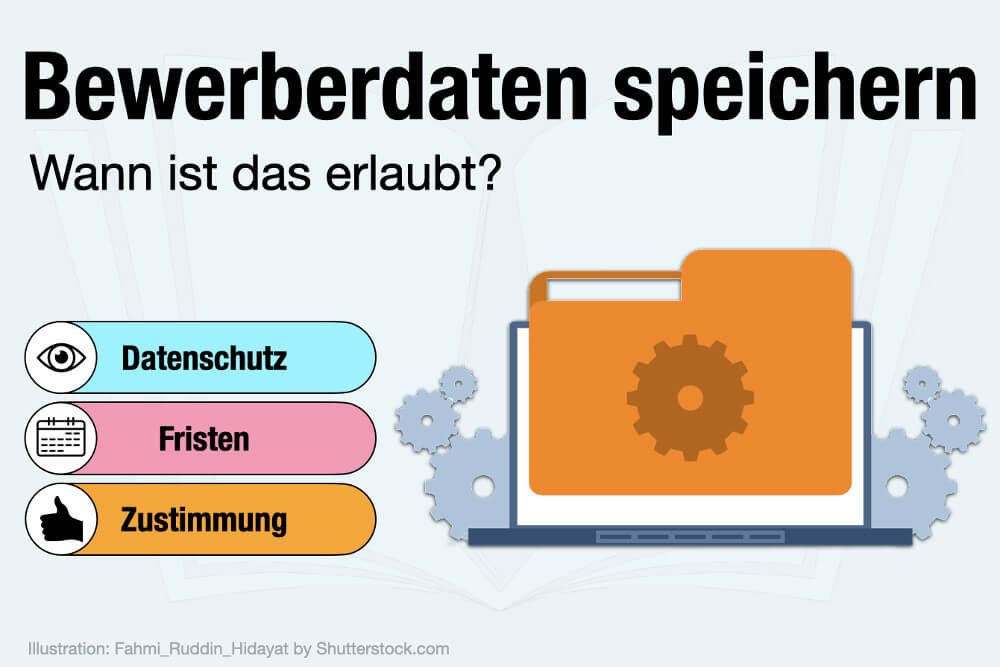 Bewerberdaten Speichern Datenschutz Fristen Widerspruch Muster Tipps