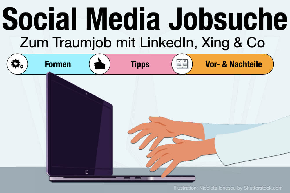 Social Media Jobsuche Bedeutung Formen Arten Tipps Vorteile Nachteile Profil Online