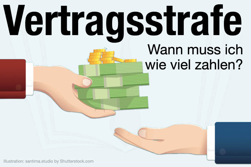 Vertragsstrafe Im Arbeitsvertrag Muster Nichtantritt Kuendigung Hoehe Ueblich Probezeit Bruttomonatsgehalt Sanktion Strafe