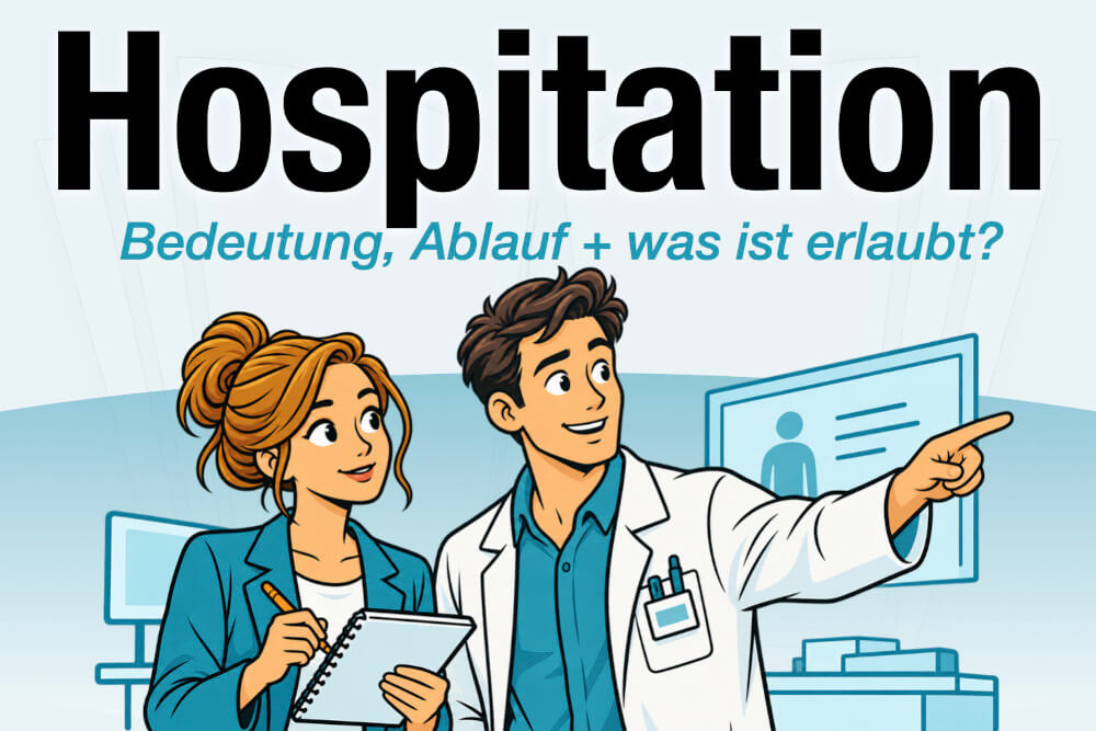 Hospitation Bedeutung Dauer Gehalt Rechte Regeln
