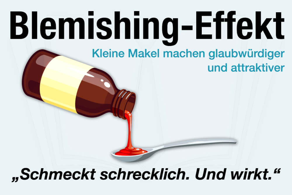 Blemishing Effekt Definition Beispiel Psychologie Marketing
