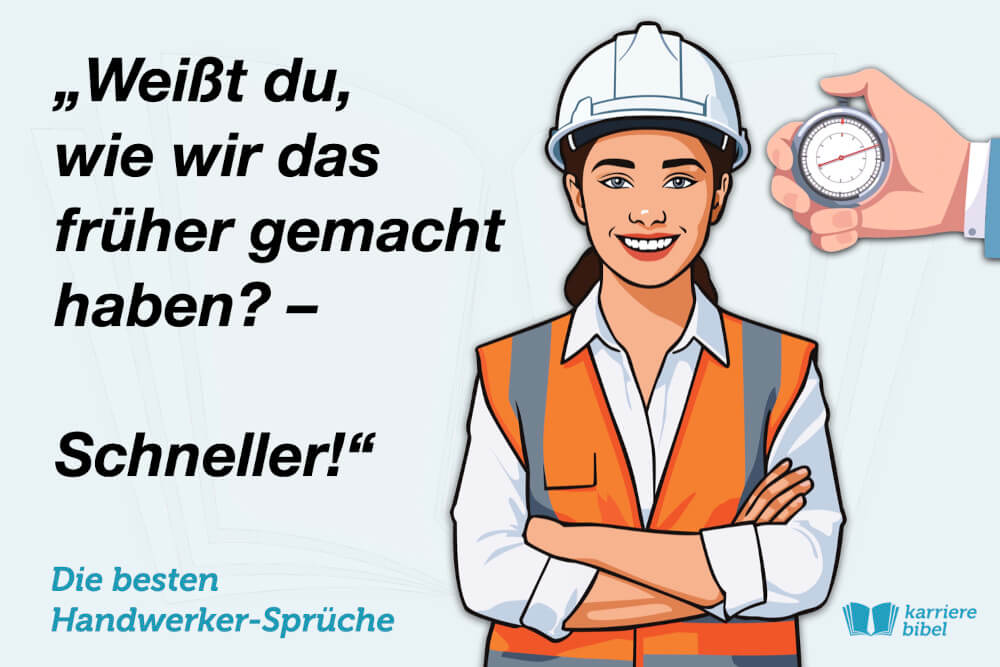Handwerker Sprüche Azubi