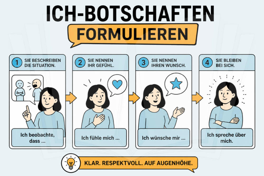 Ich-Botschaften Beispiel Formulieren Anleitung 3 Schritte Formel