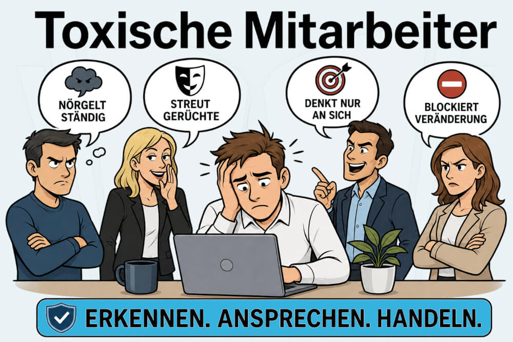 Toxische Mitarbeiter Erkennen Warnzeichen Merkmale Tipps Umgang
