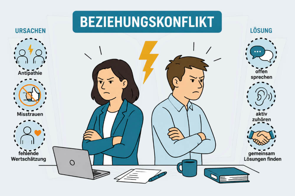 Beziehungskonflikt Definition Beispiele Ursachen Loesung