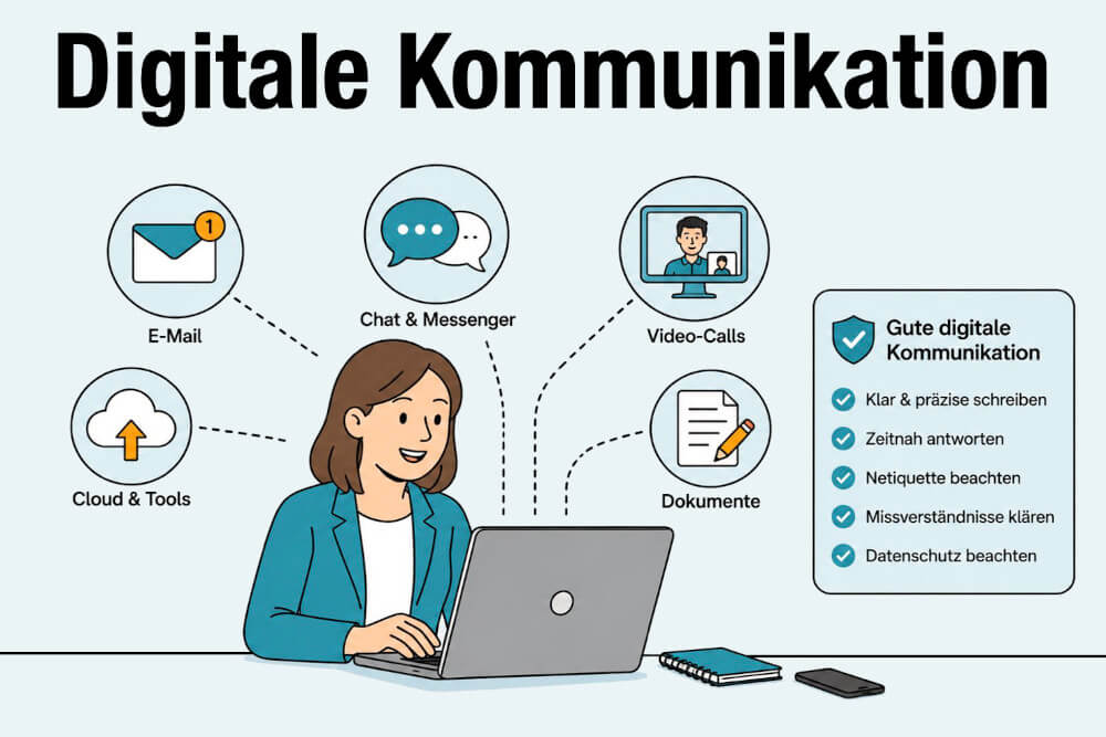 Digitale Kommunikation Modern Beispiele Kanaele Tipps