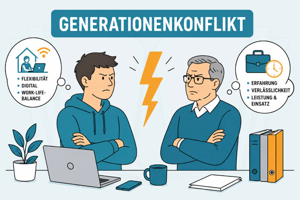 Generationenkonflikt Definition Beispiele Ursachen Loesung