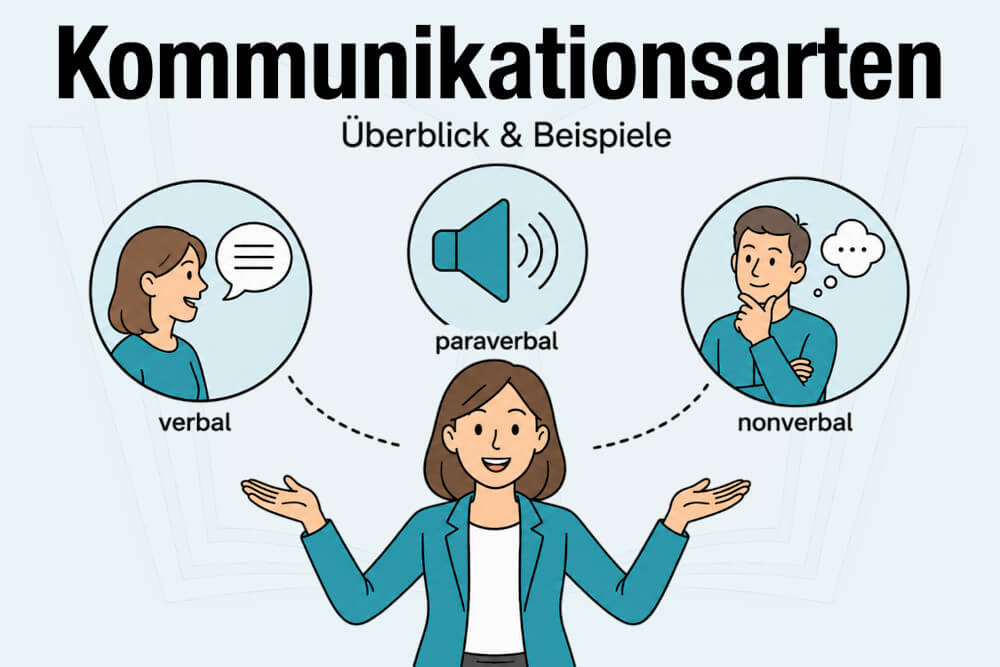 Kommunikationsarten Beispiele Uebersicht Verbal Nonverbal Paraverbal
