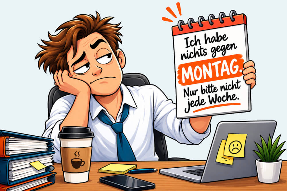 Montag Sprueche Lustig Kurz Jede Woche Sarkastisch