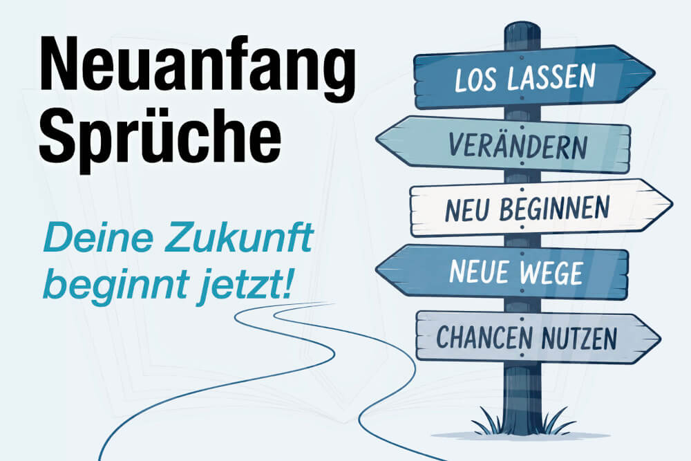 Neuanfang Sprueche Mut Veraenderung Saetze Zitate