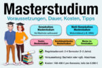 Masterstudium Deutschland Dauer Kosten Voraussetzungen Tipps