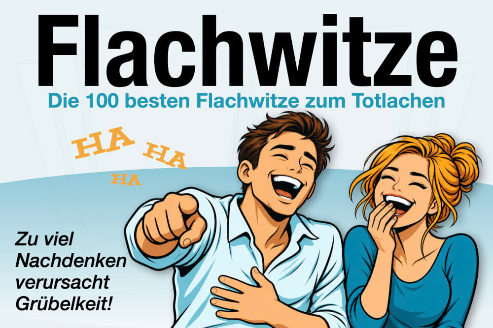 100 Flachwitze Zum Totlachen