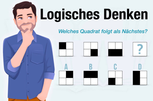 Logisches Denken trainieren: Clevere Fragen mit Lösung