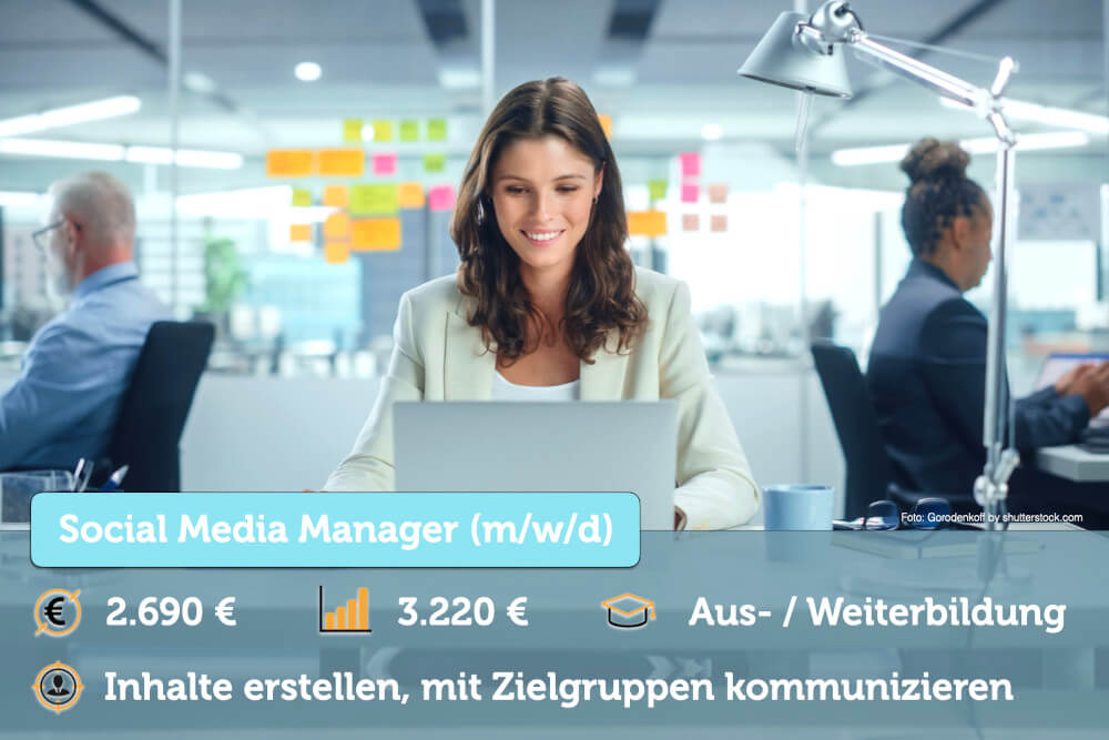 Beruf Social Media Manager Ausbildung Gehalt Aufgaben Karriere